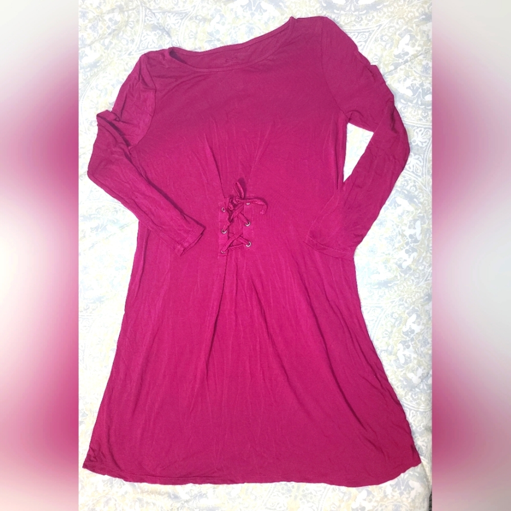 Art Class Girls A-line Dress with a tie in the front (Size 10/12)